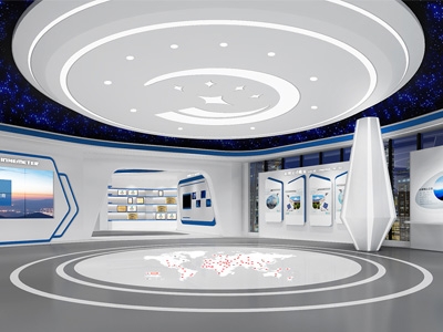 光伏集團(tuán)展廳設(shè)計(jì)方案