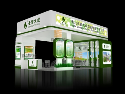 圣雪大成 醫(yī)療醫(yī)藥展位設(shè)計